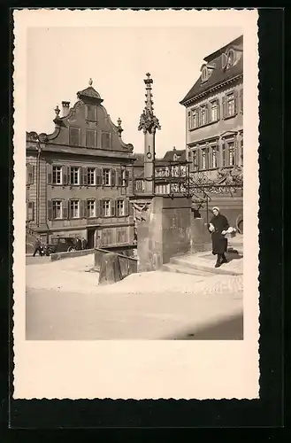 AK Schwäb. Hall, Ansicht Pranger