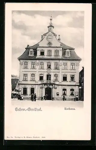 AK Schw.-Gmünd, Rathaus