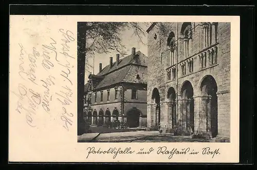 AK Soest, Blick auf Rathaus