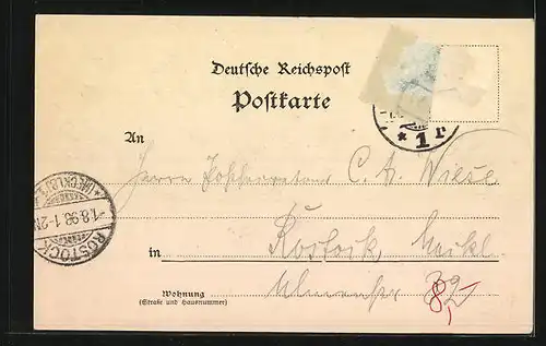 AK Holtenau, Wandgemälde, Wartehalle