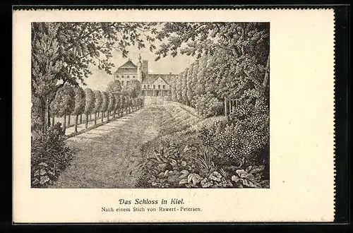 AK Kiel, Blick auf Schloss