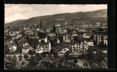 AK Hagen-Haspe, Teilansicht aus der Vogelschau