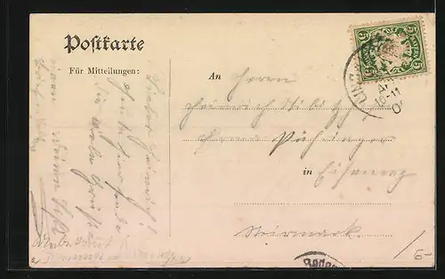 AK Lindau i. Bodensee, Blick auf die Maximilianstrasse