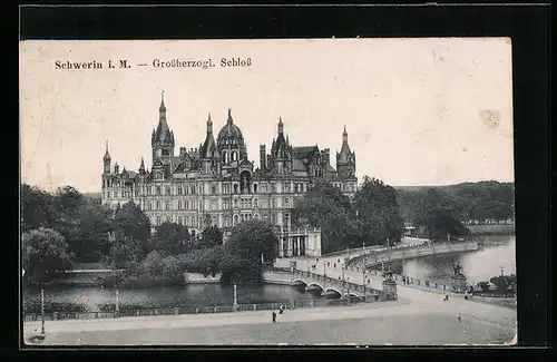 AK Schwerin i. M., Grossherzogl. Schloss