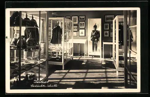 AK Idstedt, Innenansicht Gedächtnishalle