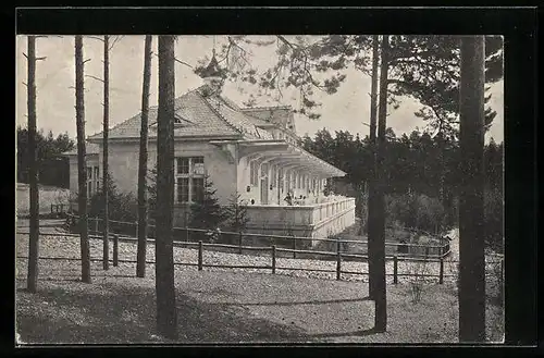 AK Grimmenstein /Aspangb., Heilanstalt der Pensionsanstalt für Angestellte, Kinderpavillon