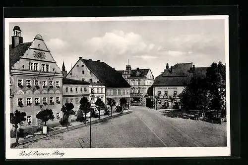 AK Bad Reinerz, Ring mit Geschäften