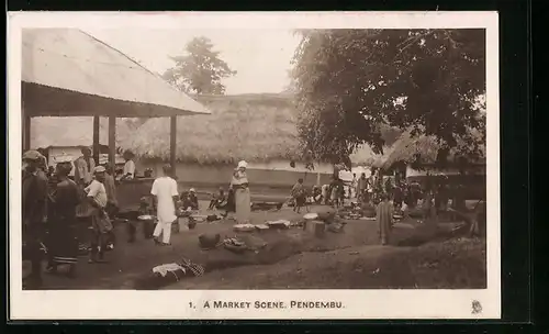 AK Pendembu, A Market Scene