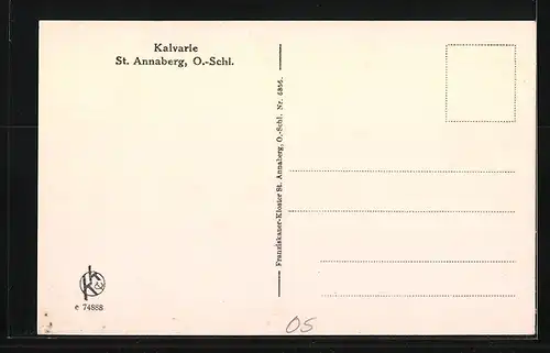 AK St. Annaberg, Kalvarie, Dornenkrönung