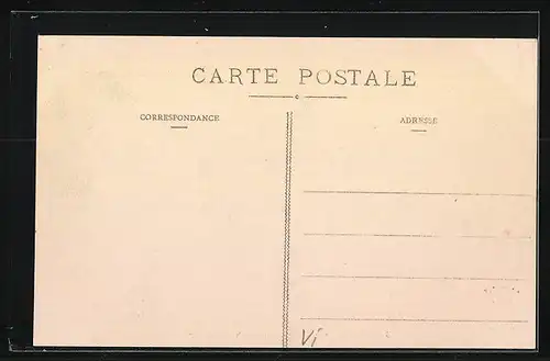 AK Saigon, Gouverneurspalast mit Strasse