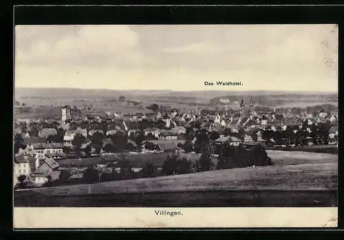 AK Villingen, Gesamtansicht