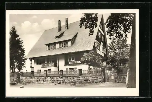 AK Oberhof, FDGB-Erholungsheim Arthur Becker