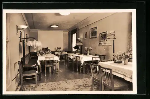 AK Boltenhagen, Ferienheim der Landes-Zeitung, im Klubraum