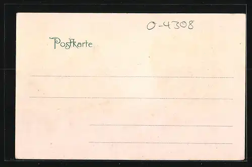 AK Bodethal im Harz, unter dem Hotel zur Rosstrappe