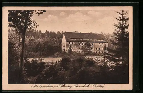 AK Oberneukirch i. Lausitz, das Naturfreundehaus am Valtenberg