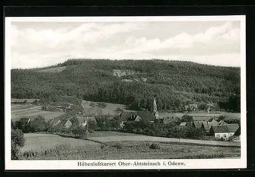 AK Ober-Abtsteinach i. Odenw., Blick zur Kirche im Ort