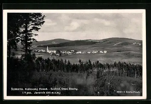 AK Kralovsky Hvozd., Svobod. Obec Stachy