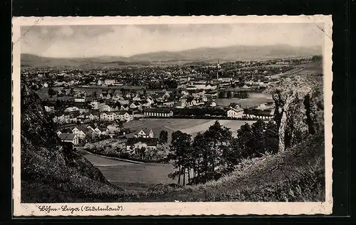 AK Leipa i. B., Totalansicht der Stadt