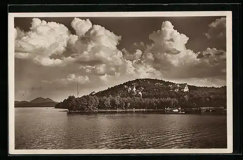 AK Bad Hirschberg-Thammühl, Partie am Strande