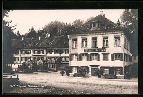 AK Herisau, Hotel Heinrichsbad