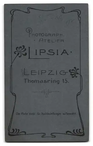 Fotografie Atelier Lipsia, Leipzig, Thomasring 15, Gutbürgerliches Paar in eleganter Kleidung