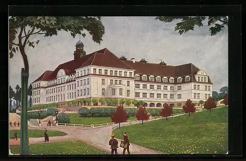 AK Ravensburg, Spohn`sche Familienstiftung, Gymnasiums- und Oberrealschule-Neubau