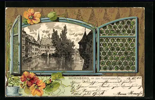 Präge-Lithographie Nürnberg, An der Museumsbrücke