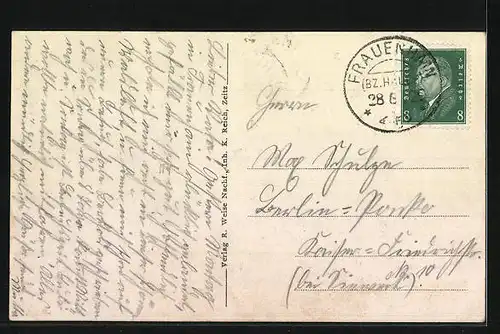 AK Frauenhain, Ansicht Walderholungsstätte