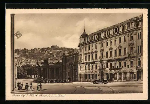 AK Stuttgart, Banzhaf`s Hotel Royal
