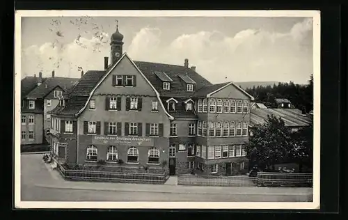 AK Georgenthal /Thür., Gauschule der Deutschen Arbeitsfront Gau Thüringen
