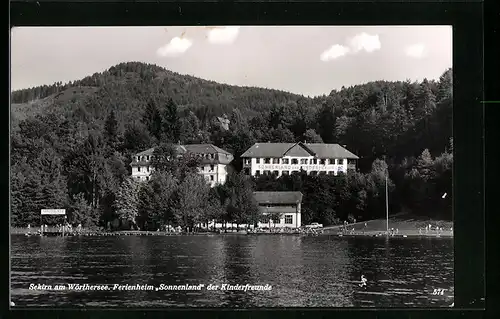 AK Sekirn am Wörthersee, Ferienheim Sonnenland der Kinderfreunde