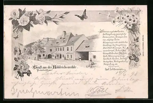 AK Hinterbrühl, Gasthaus Höldrichsmühle