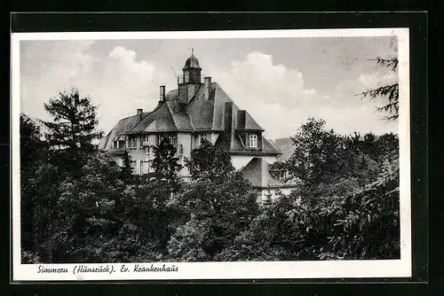 AK Simmern /Hunsr., Ev. Krankenhaus