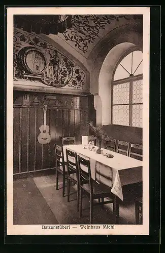 AK München, Gasthaus Batzenstüberl, Weinhaus Michl, Bräuhausstrasse 5