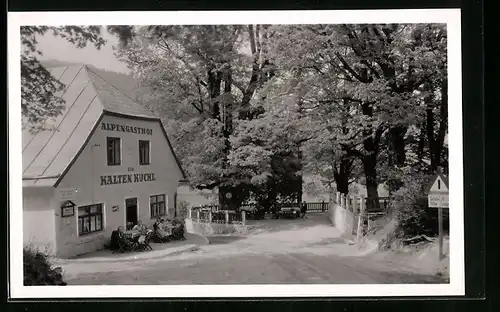 AK Rohr i. Geb., Alpengasthof zur Kalten Kuchl