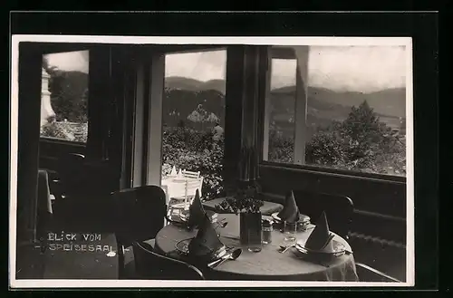 AK Semmering, Hotel Kurpension Maria Schutz, Speisesaal