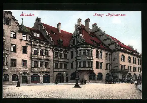 AK München, Münchner Hofbräuhaus