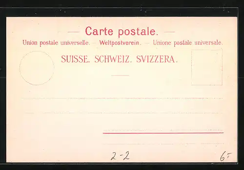 Lithographie Poste de Genève, Briefmarken