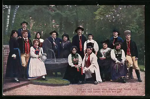 AK Schwäb. Liedergruppe, Trachtenkapelle