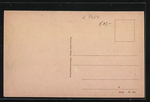 AK Biehla b. Elsterwerda, Steingut-Fabrik