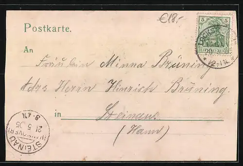 Lithographie Lockstedter Lager, Bahnhof, Wache, Verwaltung u. Post