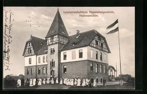 AK Hademarschen, Landwirtschaftliche Haushaltungsschule
