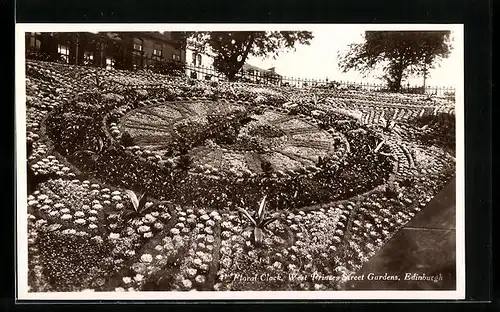 AK Edinburgh, Floral Clock, West Princes Street Gardens