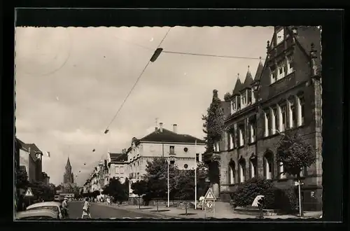 AK Letmathe, Blick auf Hagenerstrasse