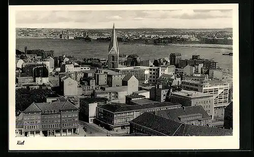 AK Kiel, Teilansicht mit Wasserblick