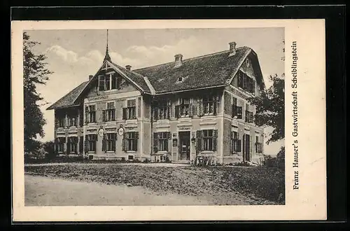 AK Scheiblingstein, Franz Hauser`s Gastwirtschaft