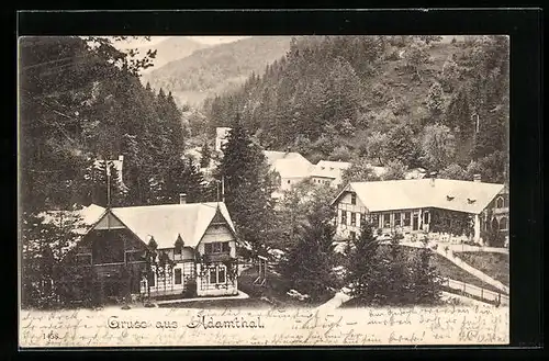 AK Ramsau, Gasthaus im Adamthal