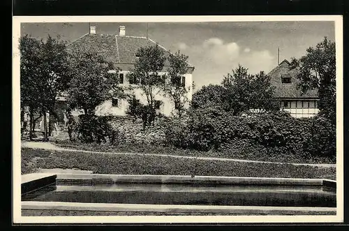 AK Weitenegg, Kinder-Erholungsheim Erlanghof des Landesverbandes der Kriegsinvaliden