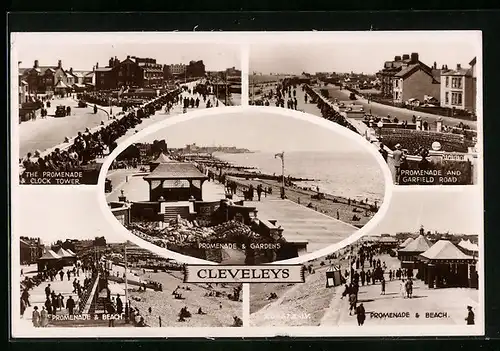 AK Cleveleys, Promenade & Gardens, Clock Tower, Garfield Road