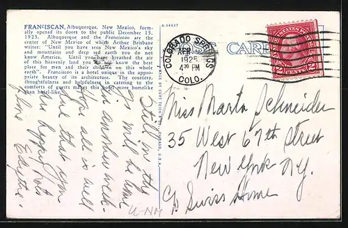 AK Albuquerque, NM, Franciscan